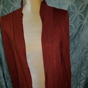 SOLD**Merona cardigan , rust color , medium